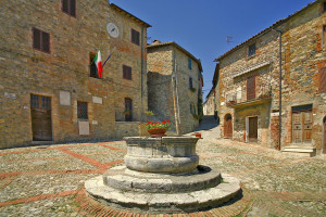 Castiglione d'Orcia, medieval alleys